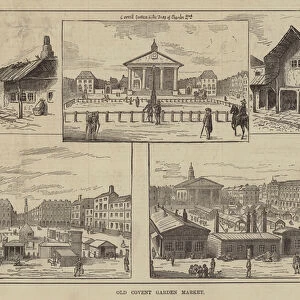 Old Covent Garden Market (engraving)