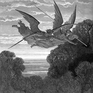 Paradise Lost: Ithuriel and Zephon, by Dore