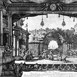 A performance of Le Turc Genereux in Vienna on 6th April 1758, published in 1759