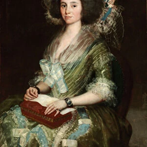Portrait of Dona Manuela Camas, 1795 (oil on canvas)