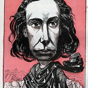 Portrait of Louise Michel (1830-1905), teacher, worker activist, anarchist