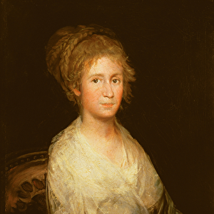 Portrait thought to be Josepha Bayeu (d. 1812) wife of Goya, c. 1798 (oil on canvas)
