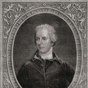 Portrait of William Pitt the Younger (1759-1806) (engraving)