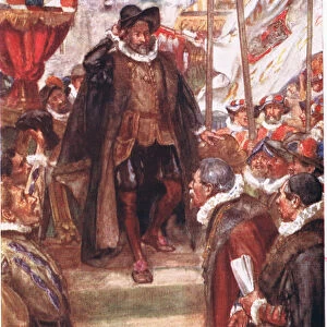 The Prince of Orange knew no greater moment than this, illustration from