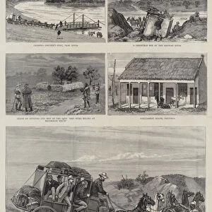 The Recent Discoveries of Gold in the Transvaal, South Africa (engraving)