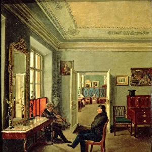 In the Room, 1834 (oil on canvas)