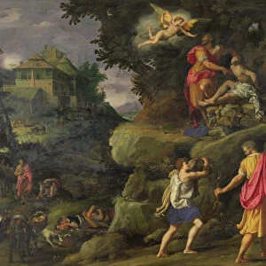 Sacrifice of Isaac, 1601 (oil on panel)
