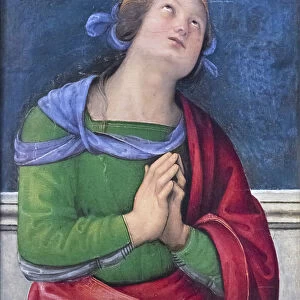Saint Flavia (oil on wood)
