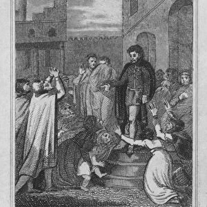 Siege of Calais (engraving)