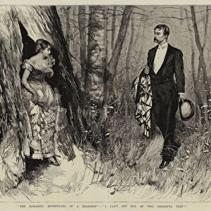 "The Romantic Adventures of a Milkmaid", "I can t get out of this Dreadful Tree!"(engraving)