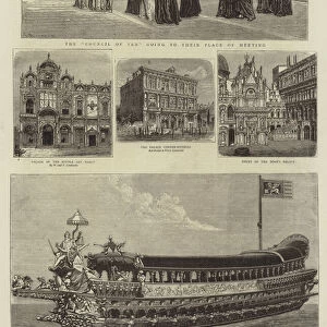 Venice, by Charles Yriarte (engraving)