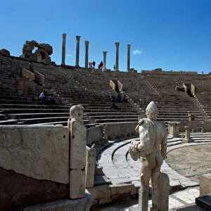 View of the theater, 1st-2nd century AD