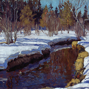 Winter, 1910 (oil on canvas)