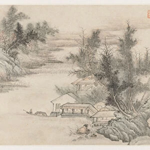 Album Landscapes Leaf 2 1677 Wang Gai Chinese