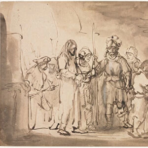 Christ Caiaphas 1641-1642 Rembrandt van Rijn