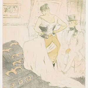 Elles Woman Corset 1896 Henri de Toulouse-Lautrec