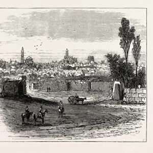 The Russian Expedition to Khiva, Views in the City: General View of the Town, Uzbekistan