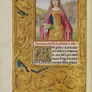 Saint Catherine with a Sword and a Book