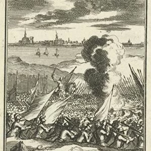 Siege Geertruidenberg 1593 Print upper right