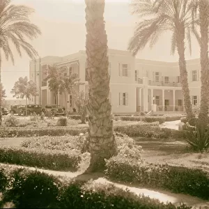 Sudan Wadi Halfa R. R Hotel garden 1936 Ḥalfāʾal-Jadīdah