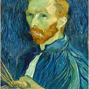 Vincent van Gogh, Dutch (1853-1890), Self-Portrait, 1889, oil on canvas