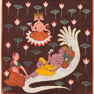Vishnu Ananta Endless Serpent 1700 Northern India