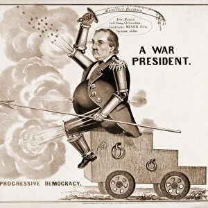 A war president. Progressive democracy; N. Currier (Firm), ; [New York : N. Currier]