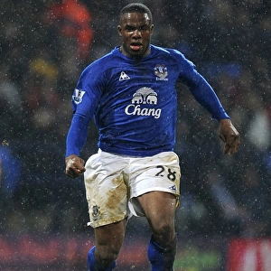 Thrilling Moments: Victor Anichebe's Performance at Reebok Stadium - Everton vs. Bolton Wanderers, Barclays Premier League (February 13, 2011)