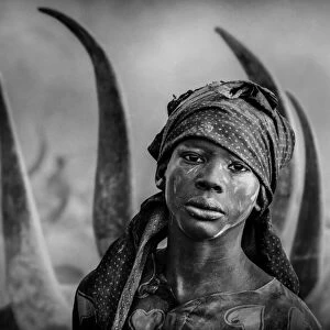 Boy of Mundari, South Sudan