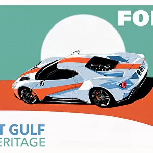 Ford Gt Gulf heritage Edition 2019