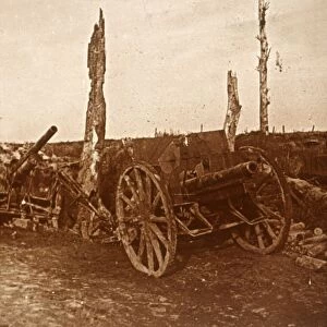 Abandoned cannons, c1914-c1918