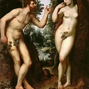 Adam and Eve, 1597-1600. Creator: Rubens, Pieter Paul (1577-1640)