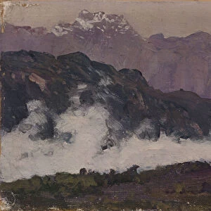 The Alps, 1897. Artist: Levitan, Isaak Ilyich (1860-1900)
