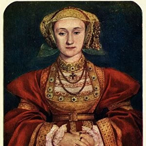 Anne of Cleves, 1539, (1909). Artist: Hans Holbein the Younger