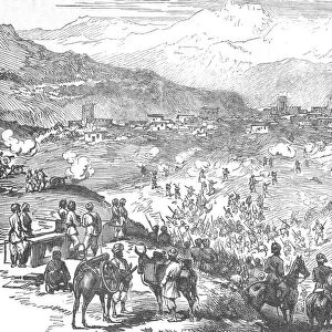 Attack on an Afreedi Town, c1880