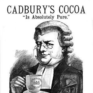 Cadburys Cocoa "Is Absolutely Pure. ", 1888. Creator: Unknown