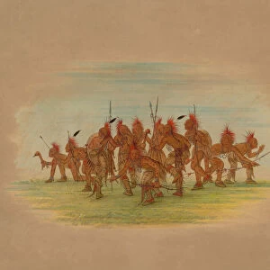 Discovery Dance - Saukie, 1861. Creator: George Catlin
