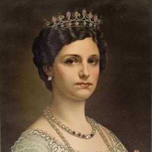 Empress Zita of Austria (1892-1989), Queen of Hungary, c. 1917. Creator: Anonymous