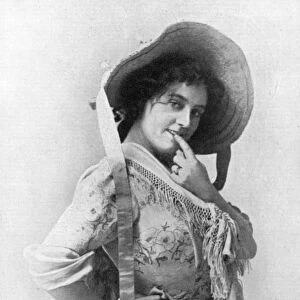 Evie Greene (1876-1917), English actess, 1902-1903. Artist: Reinhold Thiele