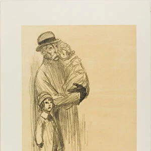 For Families That Are Separated, 1915. Creator: Theophile Alexandre Steinlen