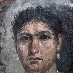 A Fayum portrait of Aline, also known as Tenos, 1st century