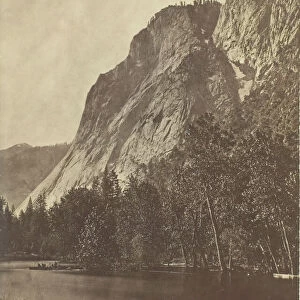 Glacier Rock from below, 1866 / 99. Creator: G. Fagersteen