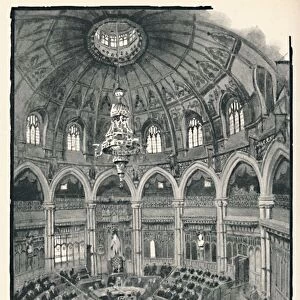 The Guildhall - Council Chamber, 1891. Artist: William Luker
