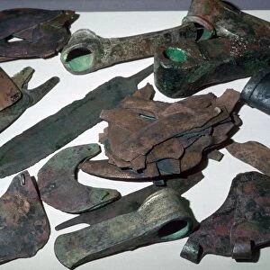 Hoard of Babylonian agricultural tools
