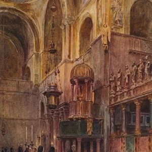Interior of St. Mark s, c1900 (1913). Artist: Walter Frederick Roofe Tyndale