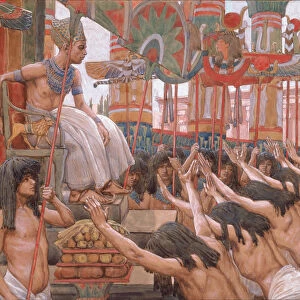 Joseph in Egypt, 1896-1902. Artist: Tissot, James Jacques Joseph (1836-1902)