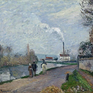 L Oise a Pontoise, 1876
