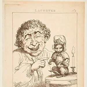 Laughter (Le Brun Travested, or Caricatures of the Passions), January 21, 1800
