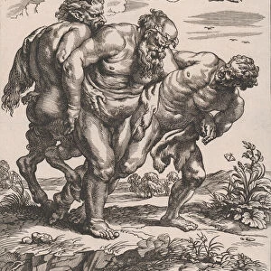 The March of Silenus, ca. 1652. Creator: Christoffel Jegher