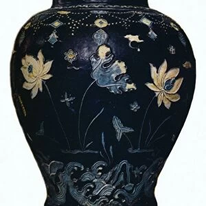 Ming Dynasty, Fahua vase, 15th century